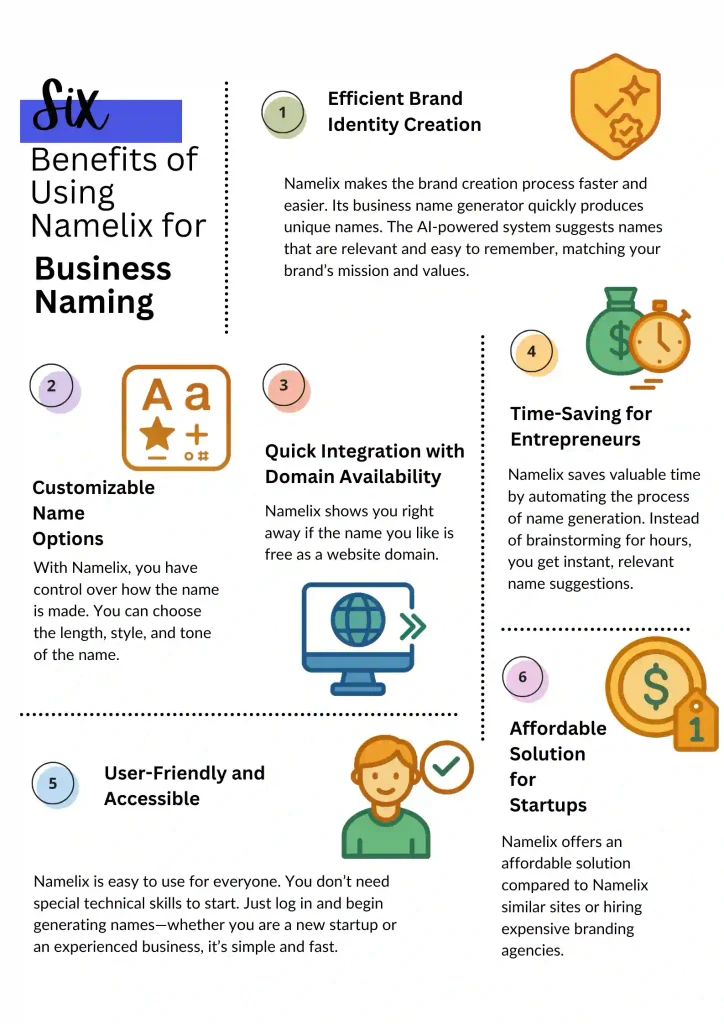 Benefits of Using Namelix for Business Naming