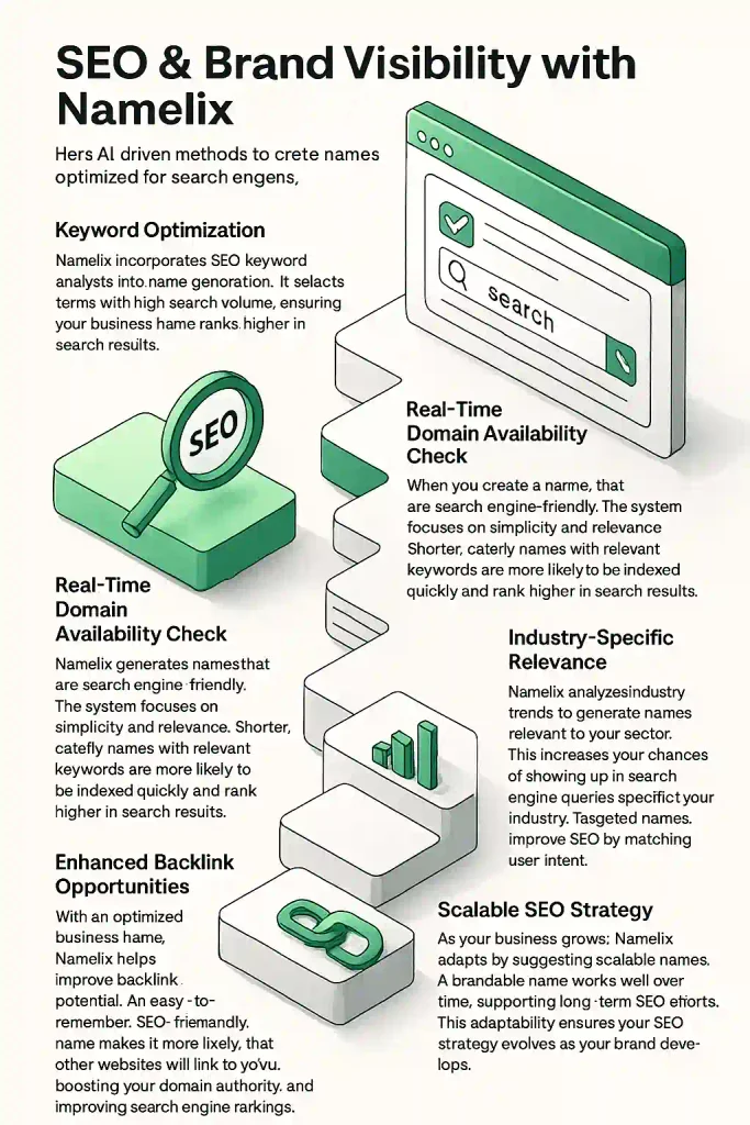 SEO & Brand Visibility with Namelix
